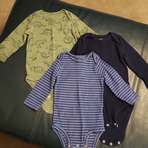 Carter long sleeve onsies - Picture 1 of 8
